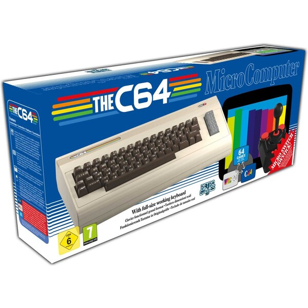 Commodore C64 MAXI Šedá