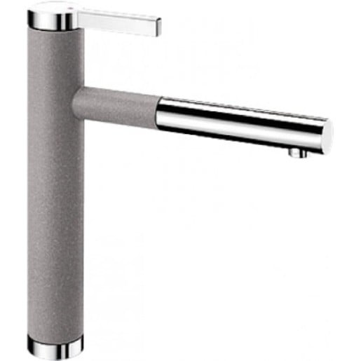 Blanco Linee - S dřezová baterie s vytahovací sprškou aluminium/chrom 518 439