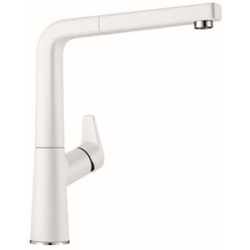 Blanco Avona-S dřezová baterie s vytahovací sprškou bílá 521 280