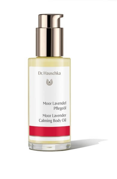DR. HAUSCHKA Pěstící tělový olej Levandule s rašelinou 75 ml