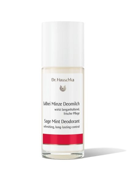 DR. HAUSCHKA Roll-on deodorant s výtažkem z máty a šalvěje 50 ml
