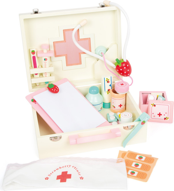 Small Foot Dětský dřevěný doktorský kufřík Isabel