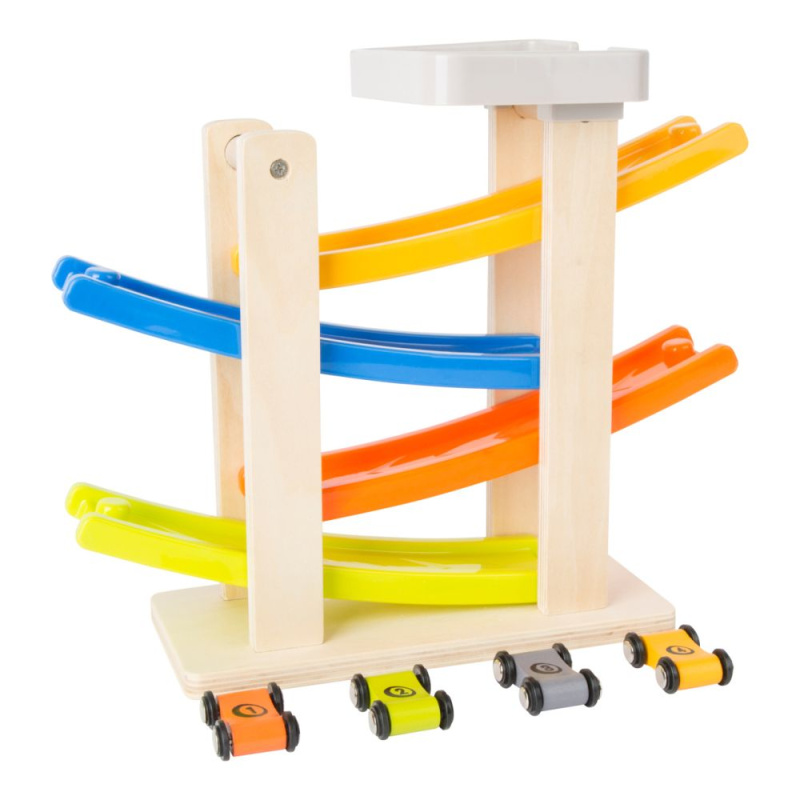 Small foot Klip klap dráha s 4 autíčky