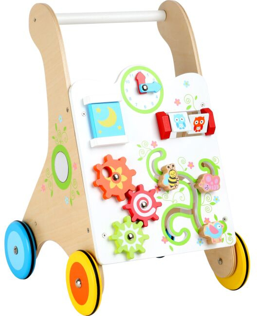 Small Foot Dřevěné veselé chodítko Viva