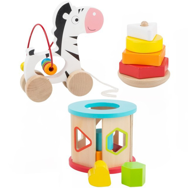 Small Foot Dřevěný motorický set hraček