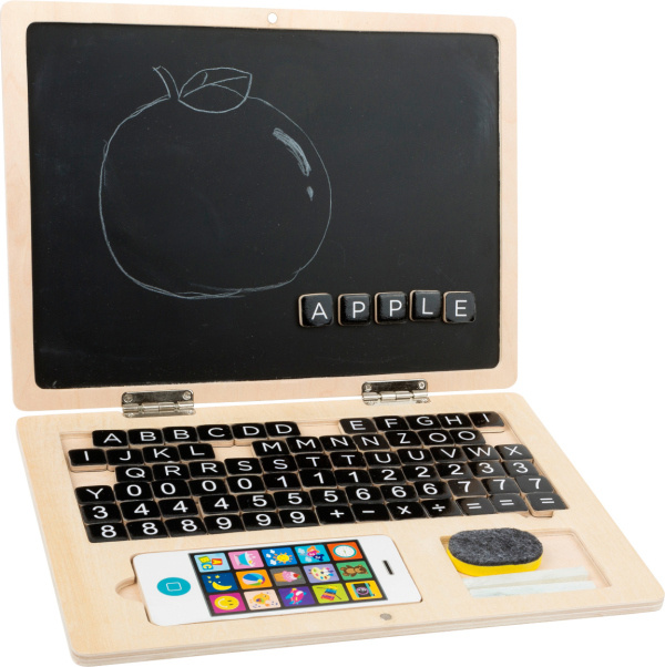 Magnetický dřevěný notebook Small Foot