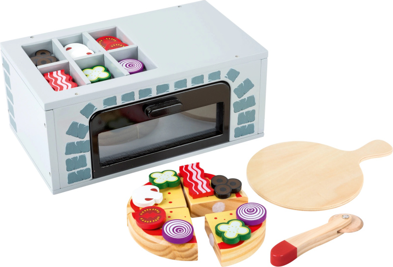 Small Foot dřevěná pizza pec s příslušenstvím