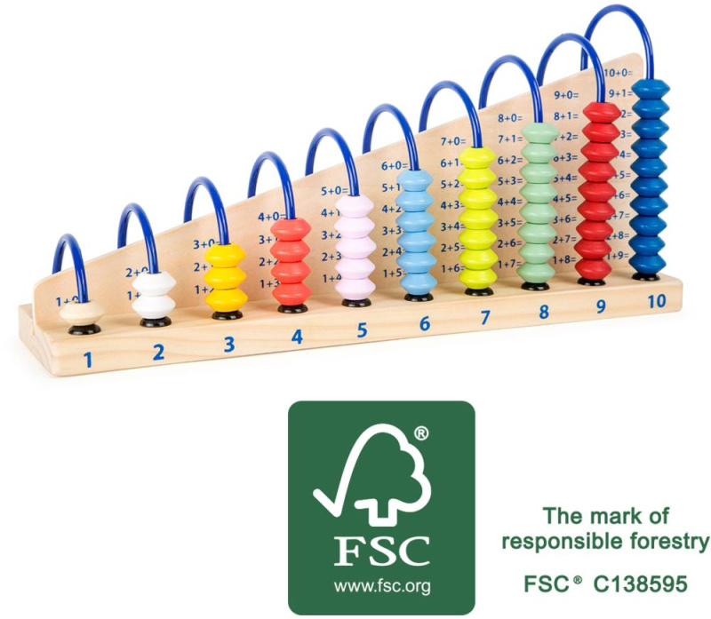 Small Foot Dřevěné počítadlo Profi 2