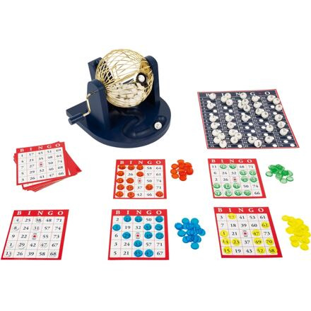 Small Foot bingo s losovacím bubnem