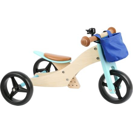 Legler Dřevěné Trike 2 v 1 tyrkysové