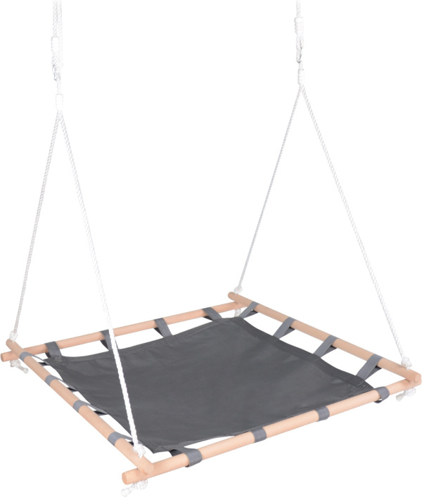 Small Foot Houpačka v dřevěném čtvercovém rámu