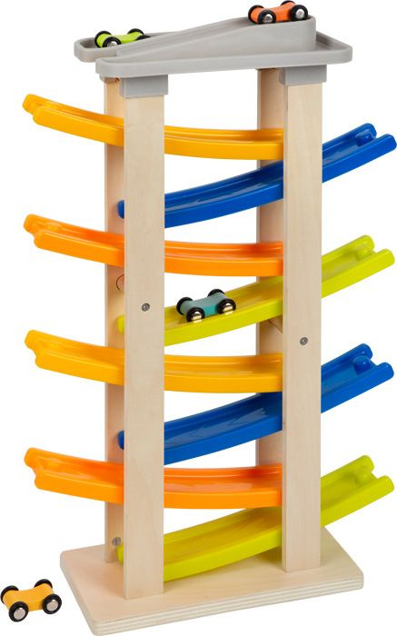 Small Foot Závodní dráha s parkovištěm XL