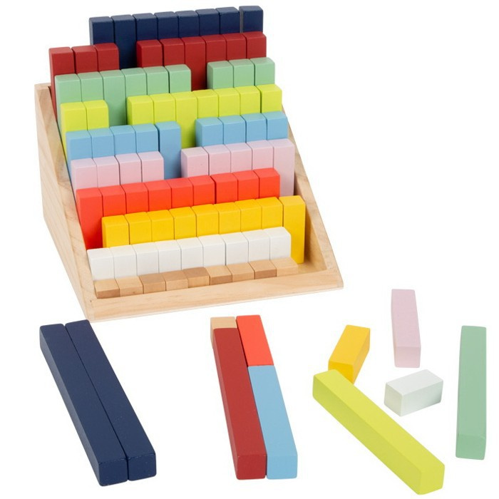 Small Foot Edukativní matematické dílky v boxu XL