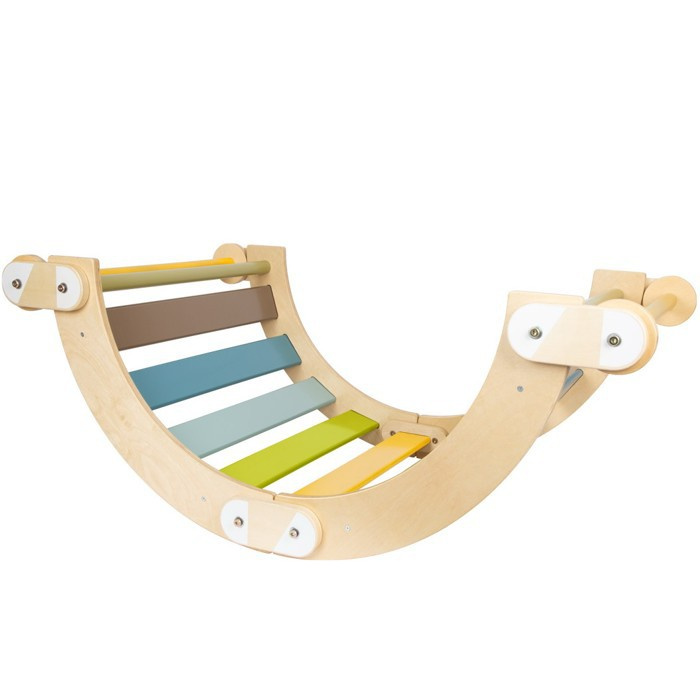 Small Foot Montessori dřevěná houpačka Premium 108 cm