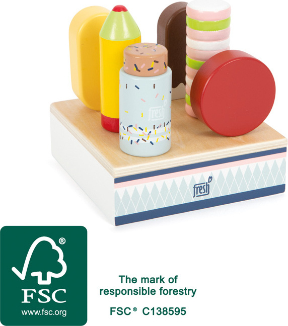 Small Foot Nanuková sada „fresh“