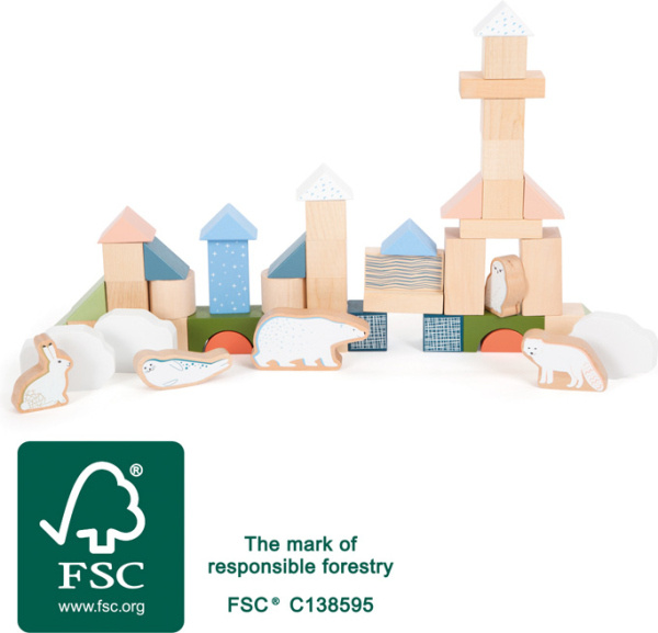 Small Foot kostky "Arctic"