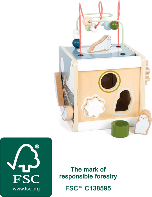 Small foot Motorická kostka Artic