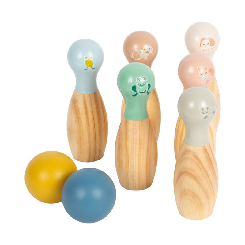 small foot Dřevěné kuželky Garden Buddies