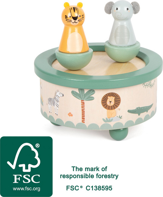 small foot Hrací skříňka Safari