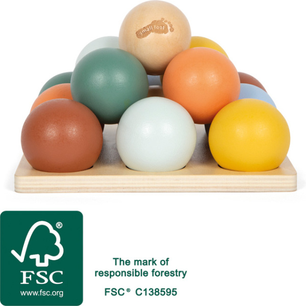 Montessori hra na třídění a objevování barev