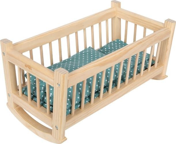 small foot Dřevěná kolébka pro panenky přírodní