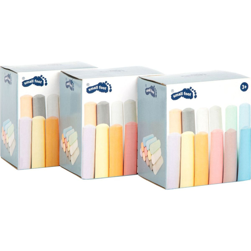 Legler Small foot Velké barevné křídy 12 ks