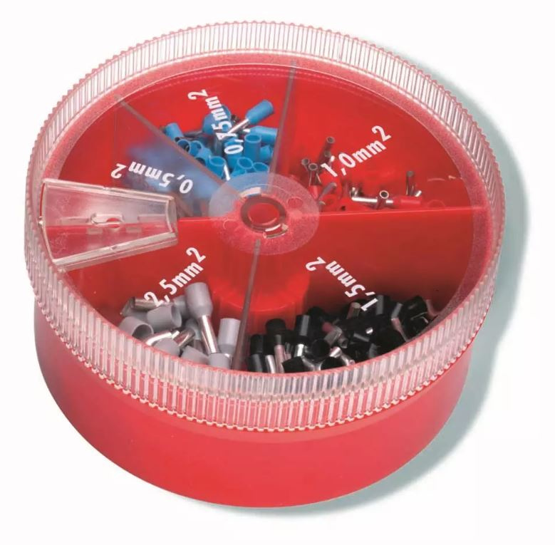 Sada lisovacích dutinek Cimco 4–16 mm2 10–12 mm 100 ks/bal.