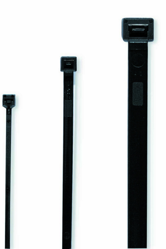 Páska vázací Cimco UV 360×7,5 mm černá 100 ks