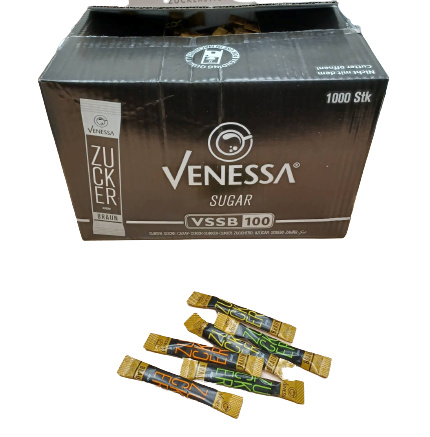 Venessa Cukr třtinový hygienicky balený (1000 x 4g) 4kg