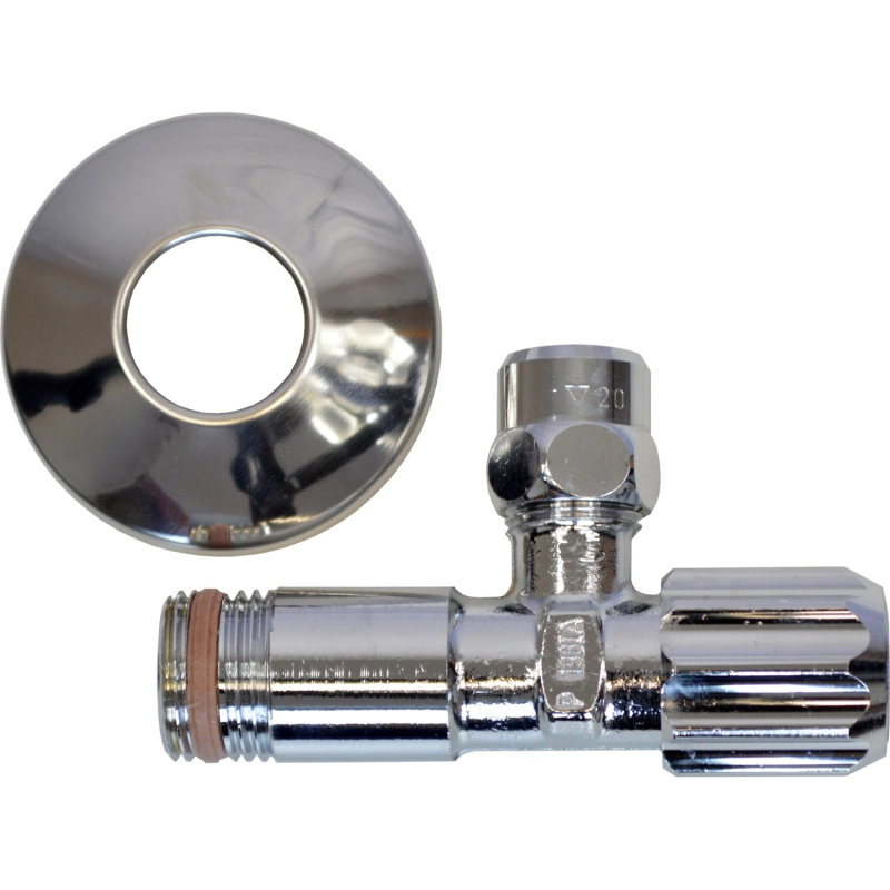 Schell Rohový regulační ventil s filtrem chrom