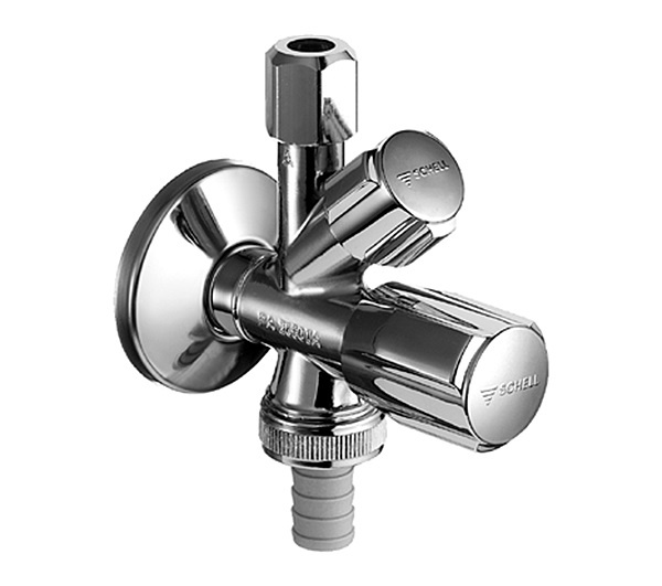 Ventil kombinovaný Schell Comfort 1/2"×3/4"×3/8"