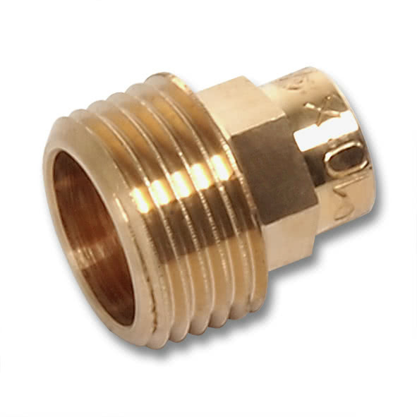 Vsuvka přechodová pájecí Sanha Cu 4243G 22×1/2" vnější závit