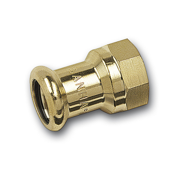 Přechodka lisovací Sanha Cu Purapress 8270G 15×3/4" vnitřní závit