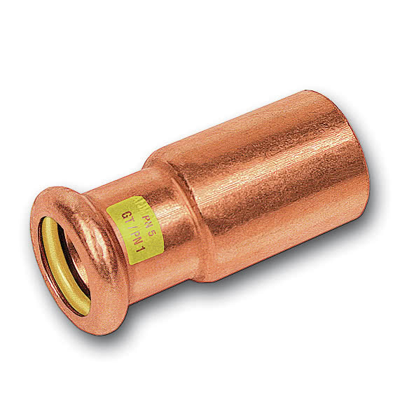 Redukce lisovací Sanha Cu Press Gas 10243 22a×18 mm MF