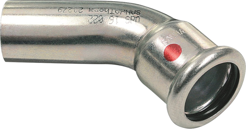 Oblouk 45° lisovací Sanha Therm 24040 15 mm MF