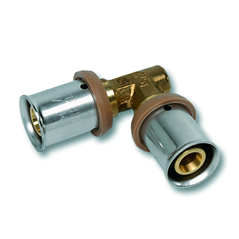 Koleno 90° Sanha 3fit-Press 16×16 mm