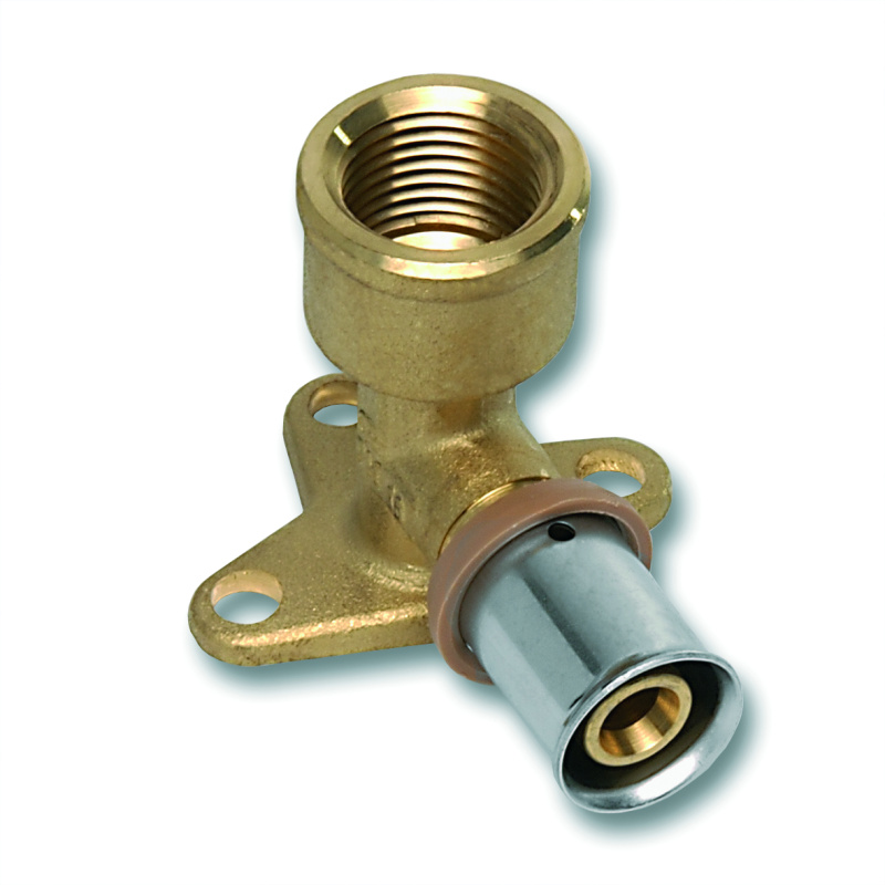 Koleno nástěnné Sanha 3fit-Press 20×1/2" vnitřní závit