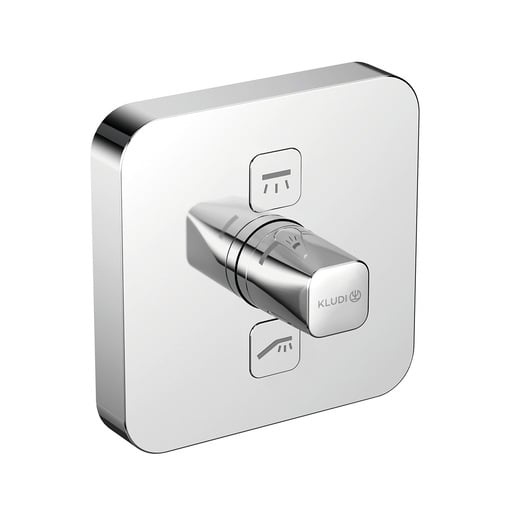 Kludi Push sprchová baterie bez podomítkového tělesa chrom 387 110 538