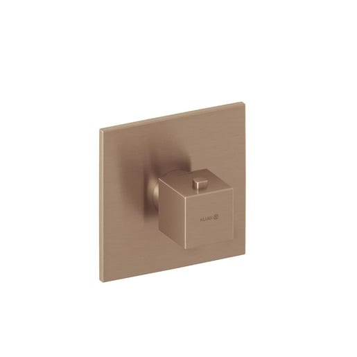 Kludi Decus sprchová baterie bez podomítkového tělesa kartáčovaný bronz 54739N175