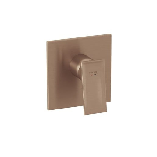 Kludi Decus sprchová baterie bez podomítkového tělesa kartáčovaný bronz 54755N175