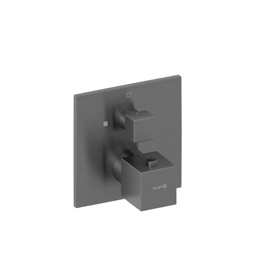 Kludi Decus sprchová baterie bez podomítkového tělesa kartáčovaný gunmetal 54885N275