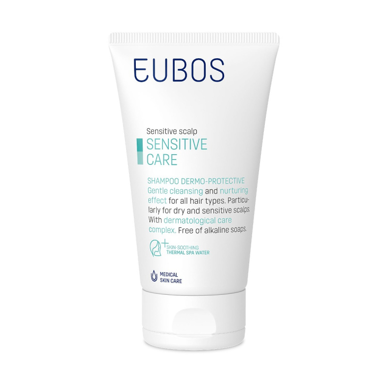 Eubos Sensitive ochranný šampon pro suchou a citlivou pokožku hlavy 150 ml