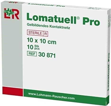 Lomatuell Pro Krytí hydr.ster 10 x 10cm 10 ks