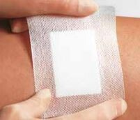 CURAPOR Chirurgická náplast sterilní 7 x 5 cm 5 kusů