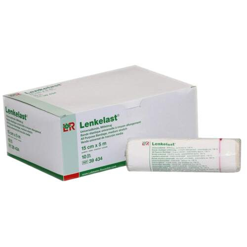 Obinadlo elastické Lenkelast 15 cm x  5 m