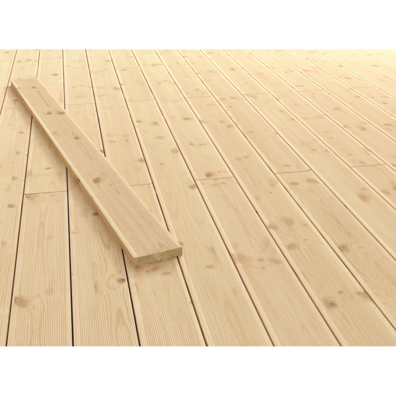 Terasové prkno jemně drážkované/rýhované douglaska 28 x 145 x 2000 mm