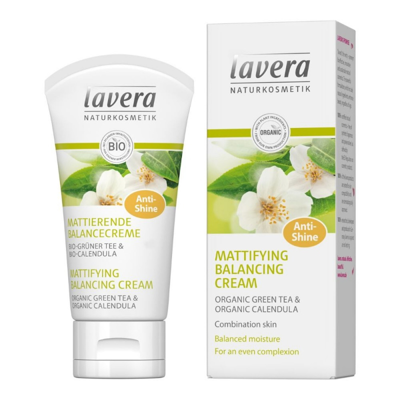 lavera Matující vyrovnávací krém Zelený čaj 50ml