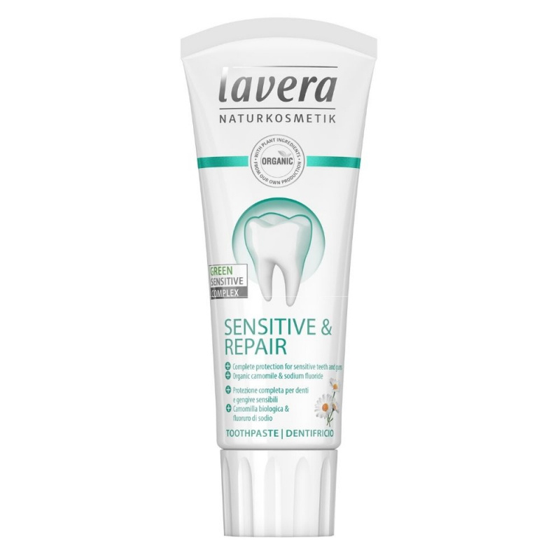 lavera Zubní pasta - Sensitive &amp; Repair 75 ml