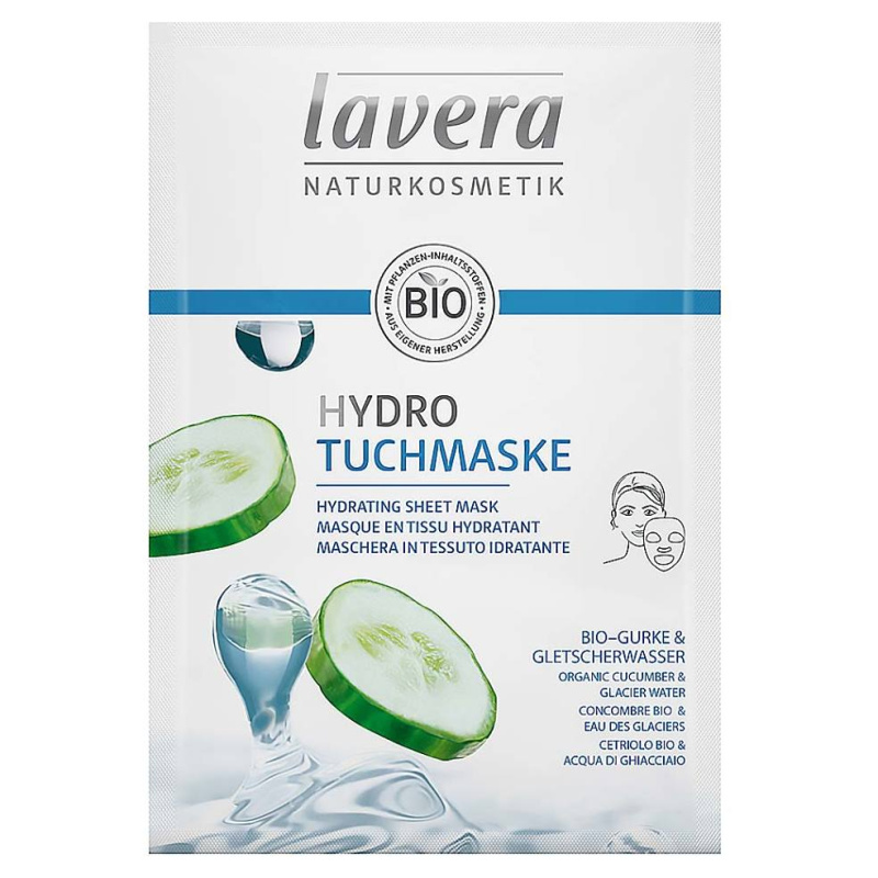 lavera Hydratační textilní maska 21 ml