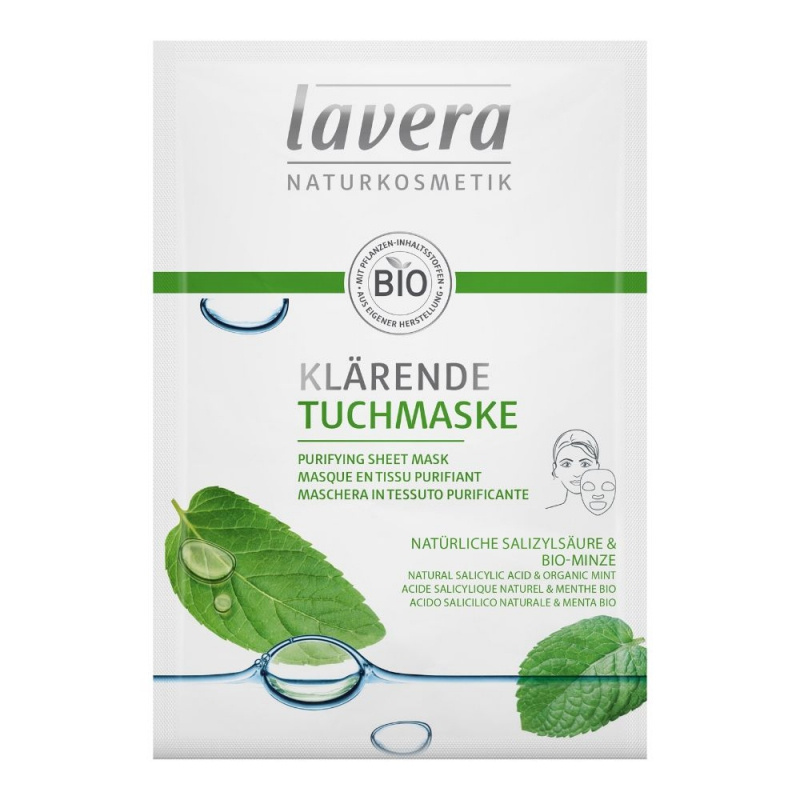 lavera Čisticí textilní maska 21 ml